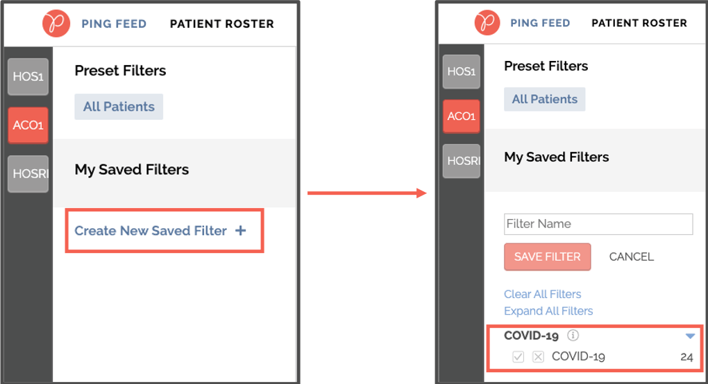 COVID19 PatientPing Flag