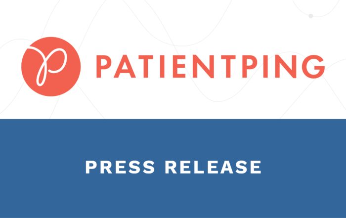 PatientPing press release logo