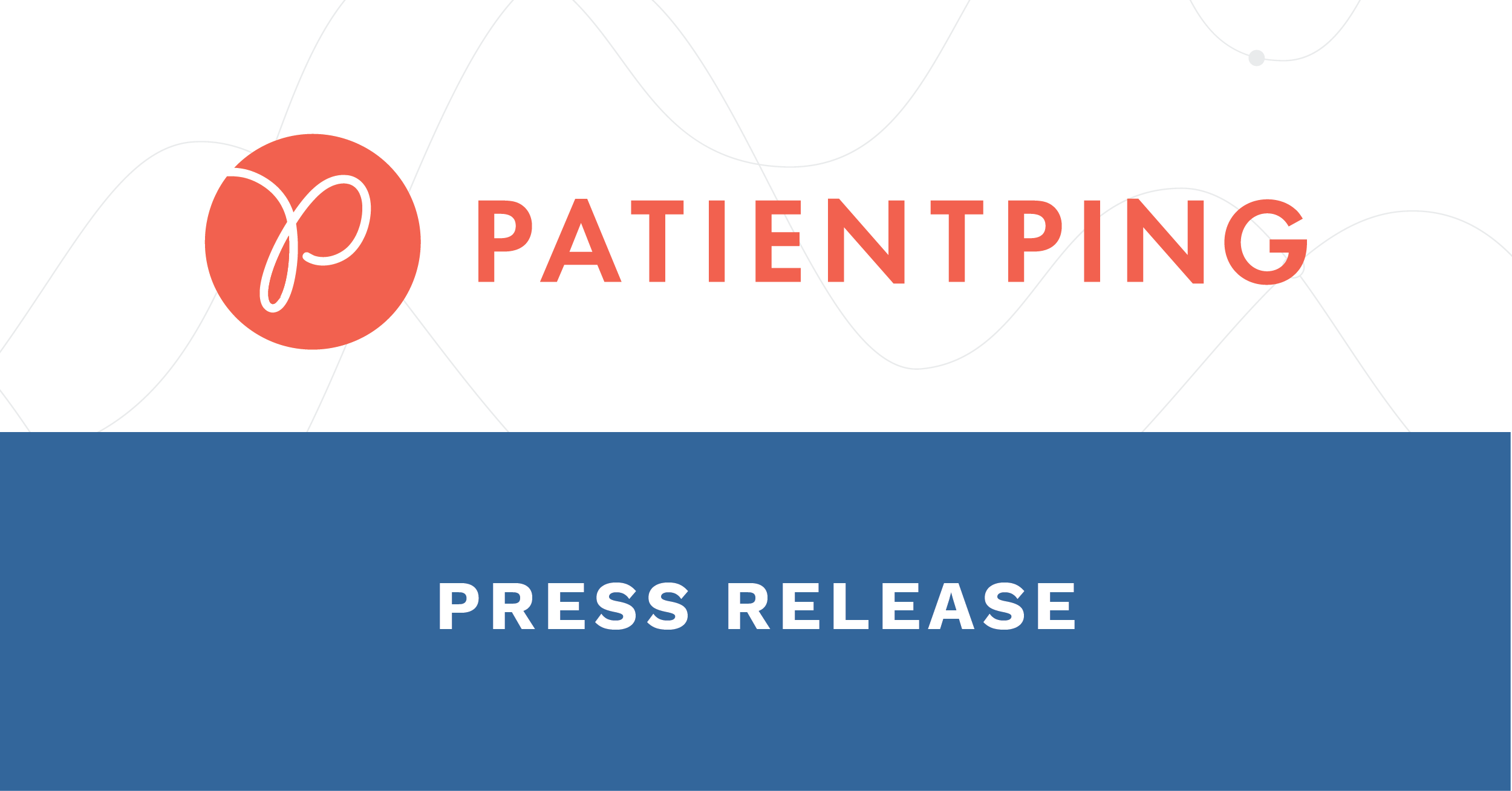 PatientPing press release logo